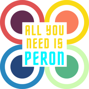 All you need is Peron - virág minta